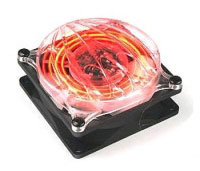 Thermaltake Cyclo 8cm Red Pattern Fan (A2452) Thermaltake Cyclo 8cm Red Pattern Fan (A2452)